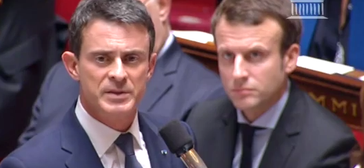 Valls Macron