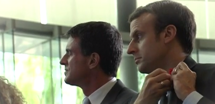 Valls Macron
