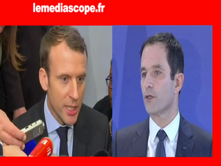 Macron Hamon Mediascope